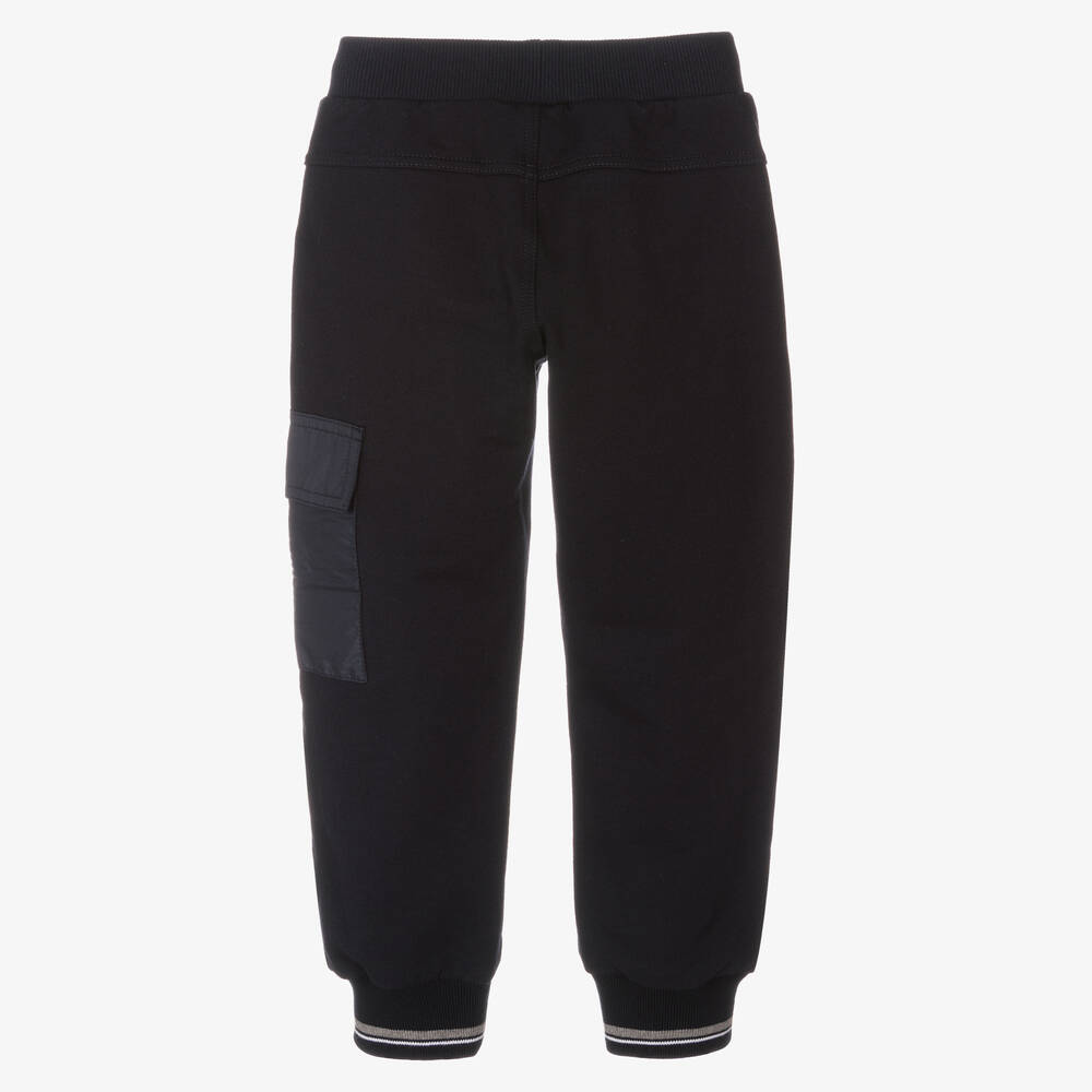 Lapin House-Boys Blue Cotton Joggers | Childrensalon Outlet