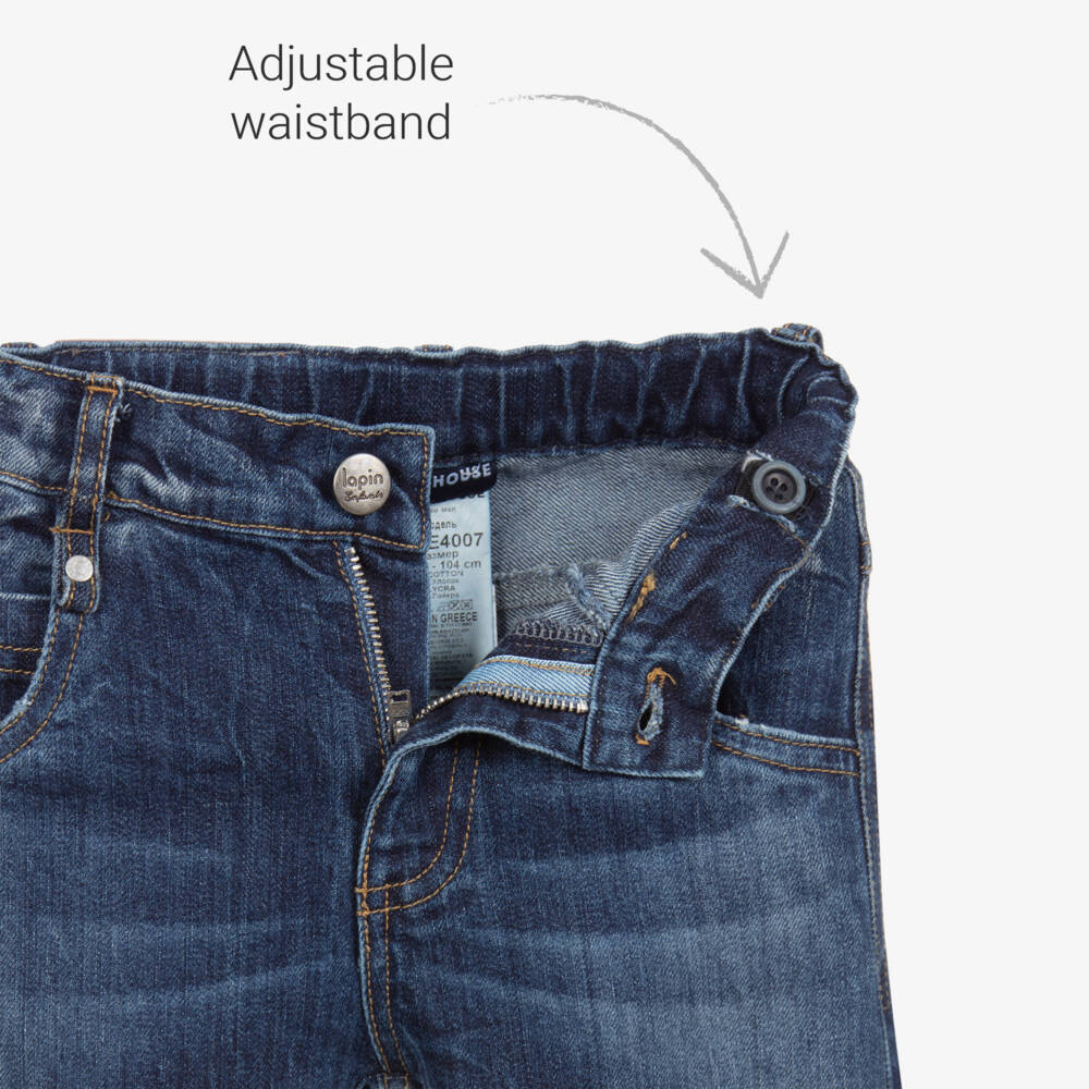 Lapin House-Boys Blue Denim Jeans | Childrensalon Outlet
