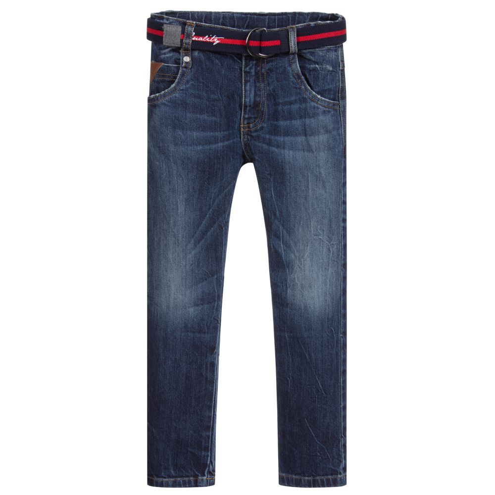 Lapin House - Boys Blue Denim Jeans | Childrensalon