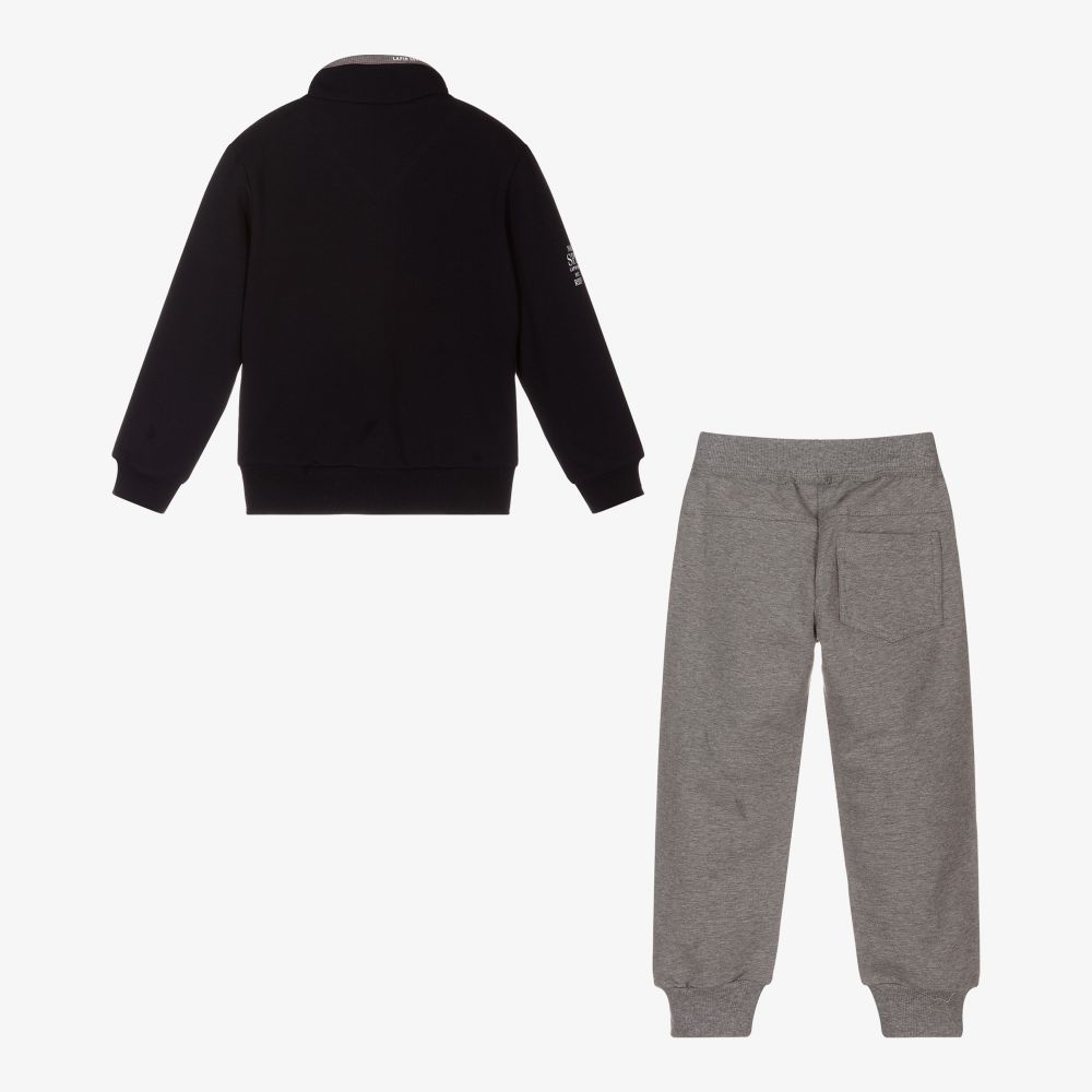 Lapin House-Boys Blue & Grey Tracksuit | Childrensalon Outlet