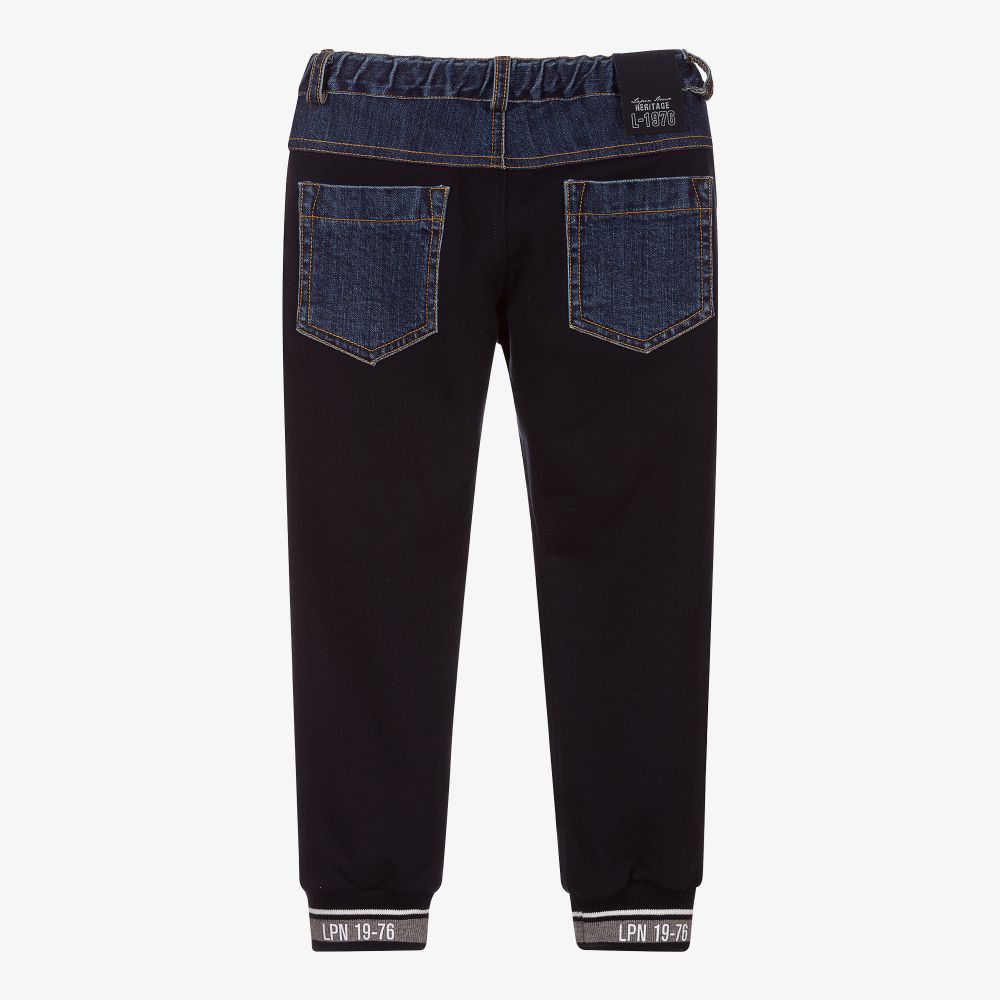 Lapin House-جوغرز قطن جيرسي لون كحلي للأولاد | Childrensalon Outlet