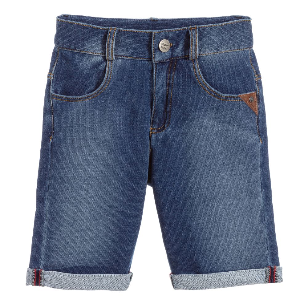 Lapin House - Boys Blue Jersey Shorts | Childrensalon