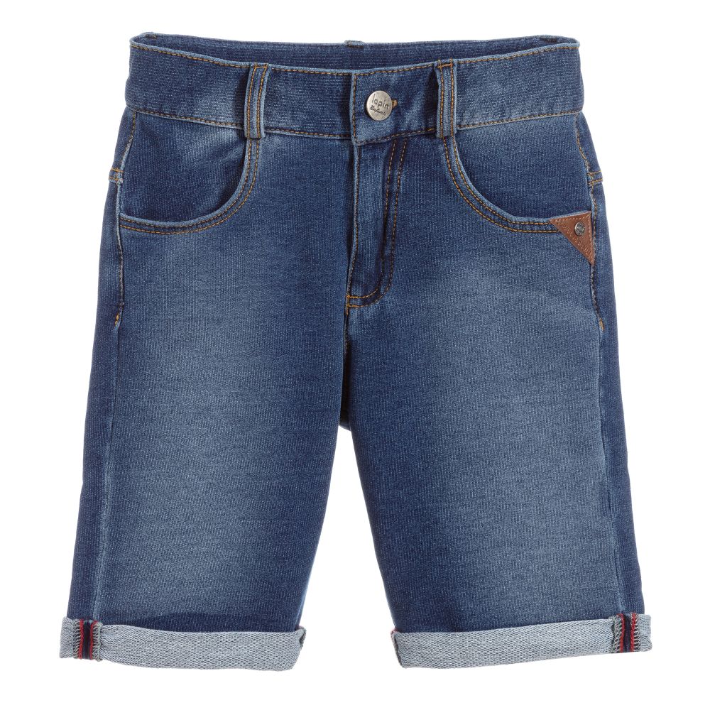 Lapin House-Boys Blue Jersey Shorts | Childrensalon Outlet