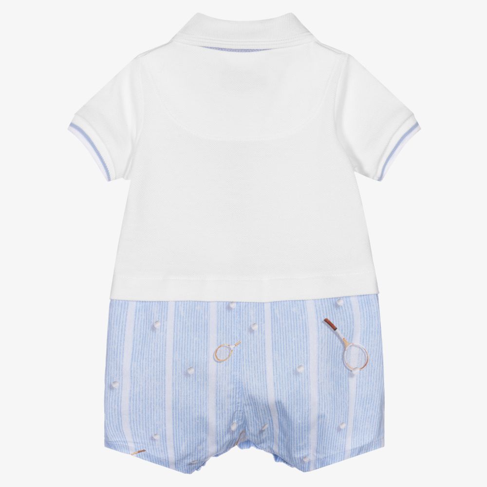 Lapin House-Бело-голубой песочник для мальчиков | Childrensalon Outlet