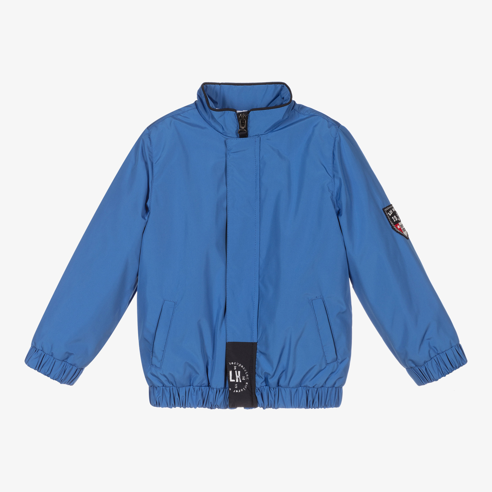 Lapin House - Boys Blue Windbreaker Jacket | Childrensalon