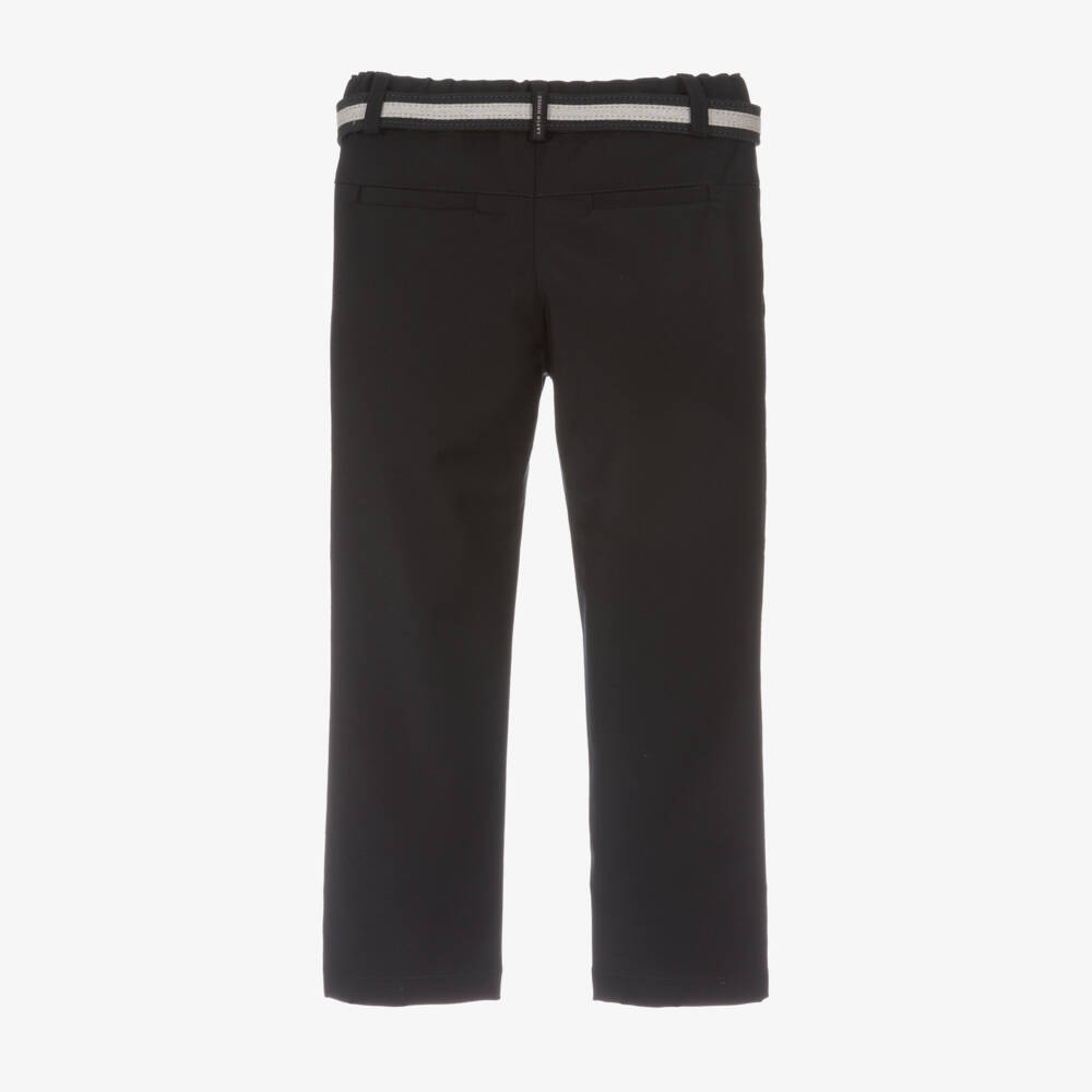 Lapin House-Boys Classic Navy Cotton Trousers | Childrensalon Outlet