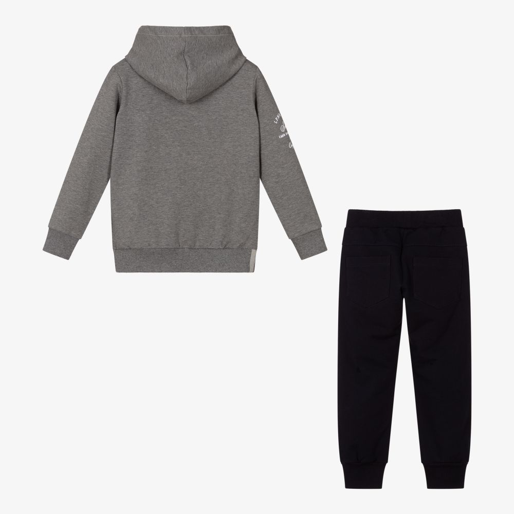Lapin House-Boys Grey & Blue Tracksuit | Childrensalon Outlet
