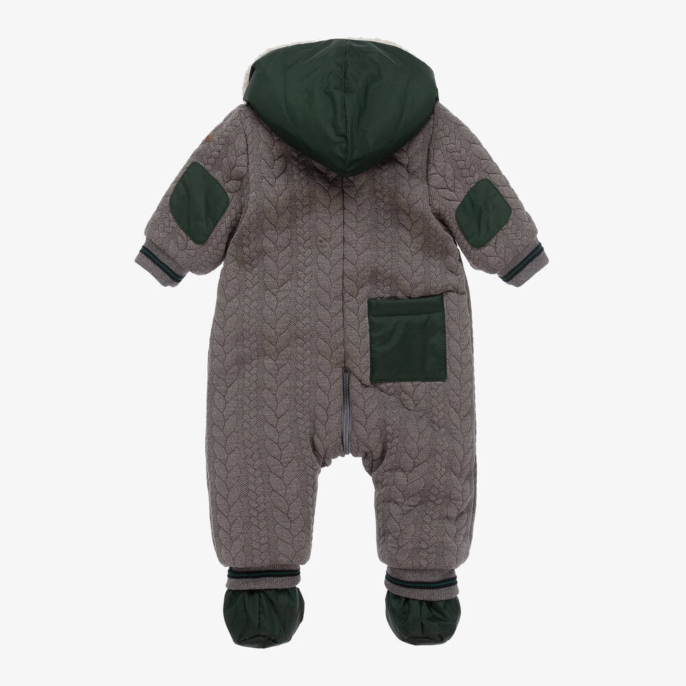 Lapin House-Серо-зеленый комбинезон для коляски | Childrensalon Outlet