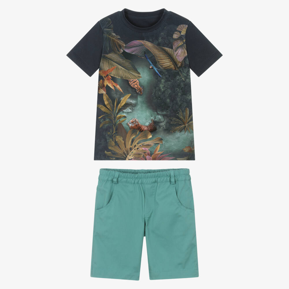 Lapin House-طقم شورت مغامرة الأدغال للأولاد | Childrensalon Outlet