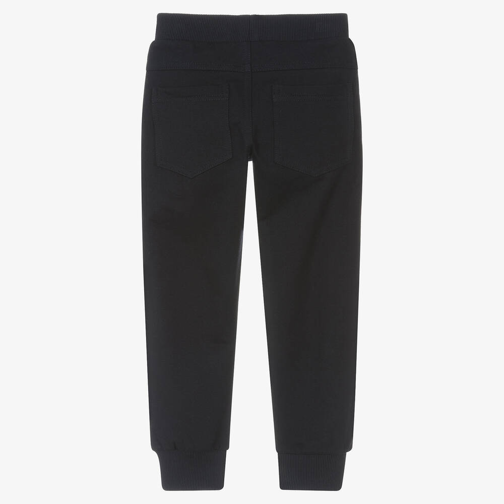 Lapin House-Boys Navy Blue Cotton Joggers | Childrensalon Outlet