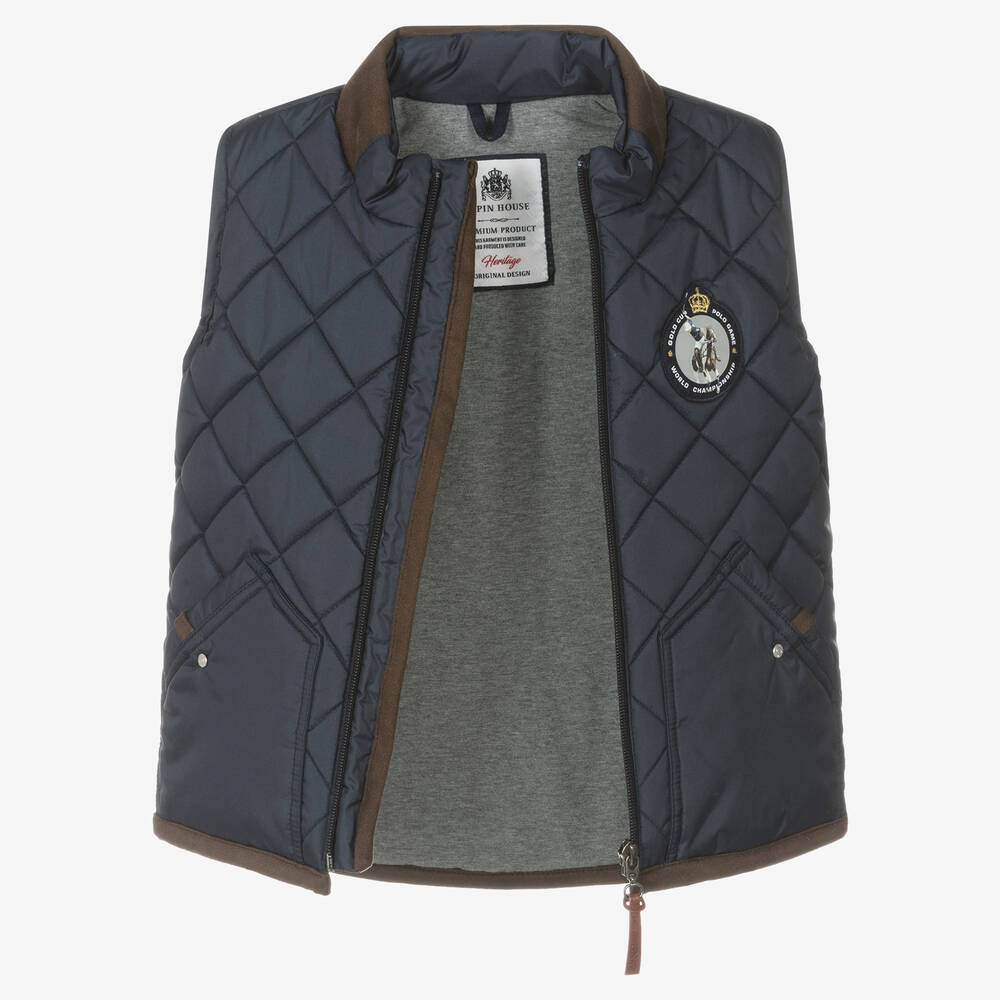 Lapin House-جيليه مبطن لون كحلي للأولاد | Childrensalon Outlet