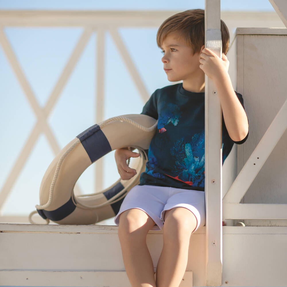 Lapin House-طقم صيفي للأولاد "نسيم المحيط" | Childrensalon Outlet