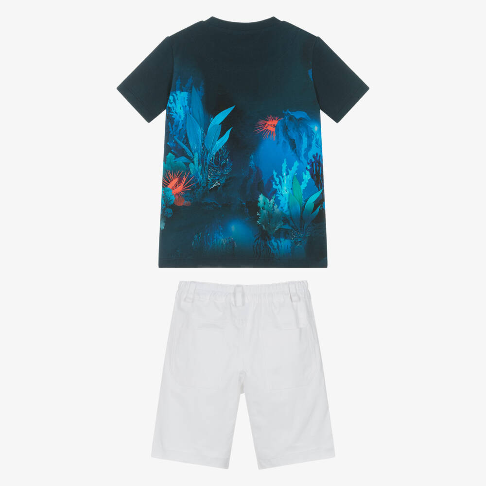 Lapin House-طقم صيفي للأولاد "نسيم المحيط" | Childrensalon Outlet