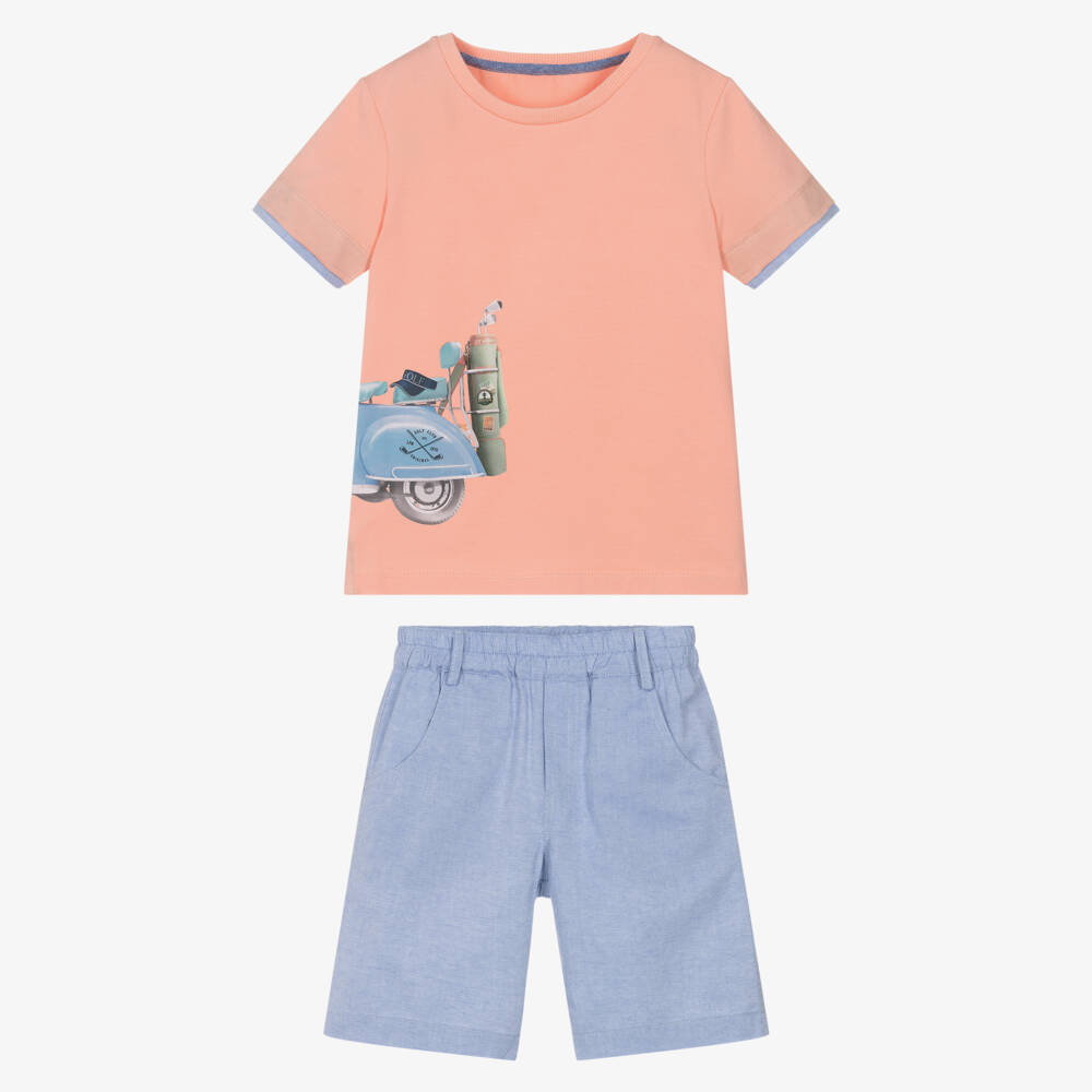 Lapin House-طقم جولف قطني بألوان الباستيل للأولاد | Childrensalon Outlet