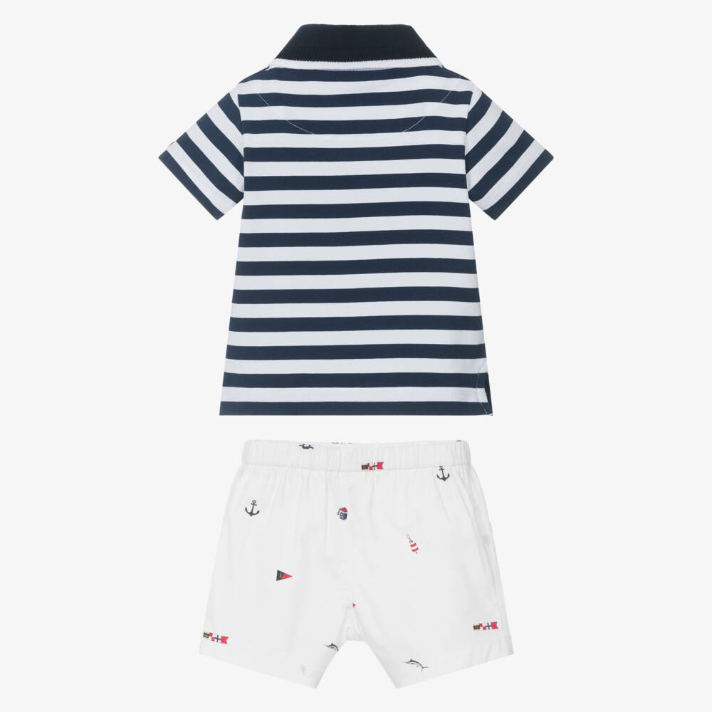 Lapin House-طقم شورت أزرق بحري للأولاد | Childrensalon Outlet