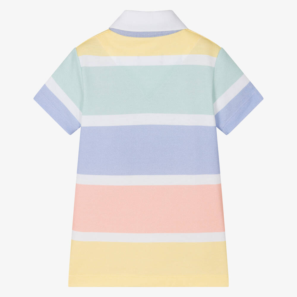 Lapin House-Boys Soft Pastel Polo Top | Childrensalon Outlet