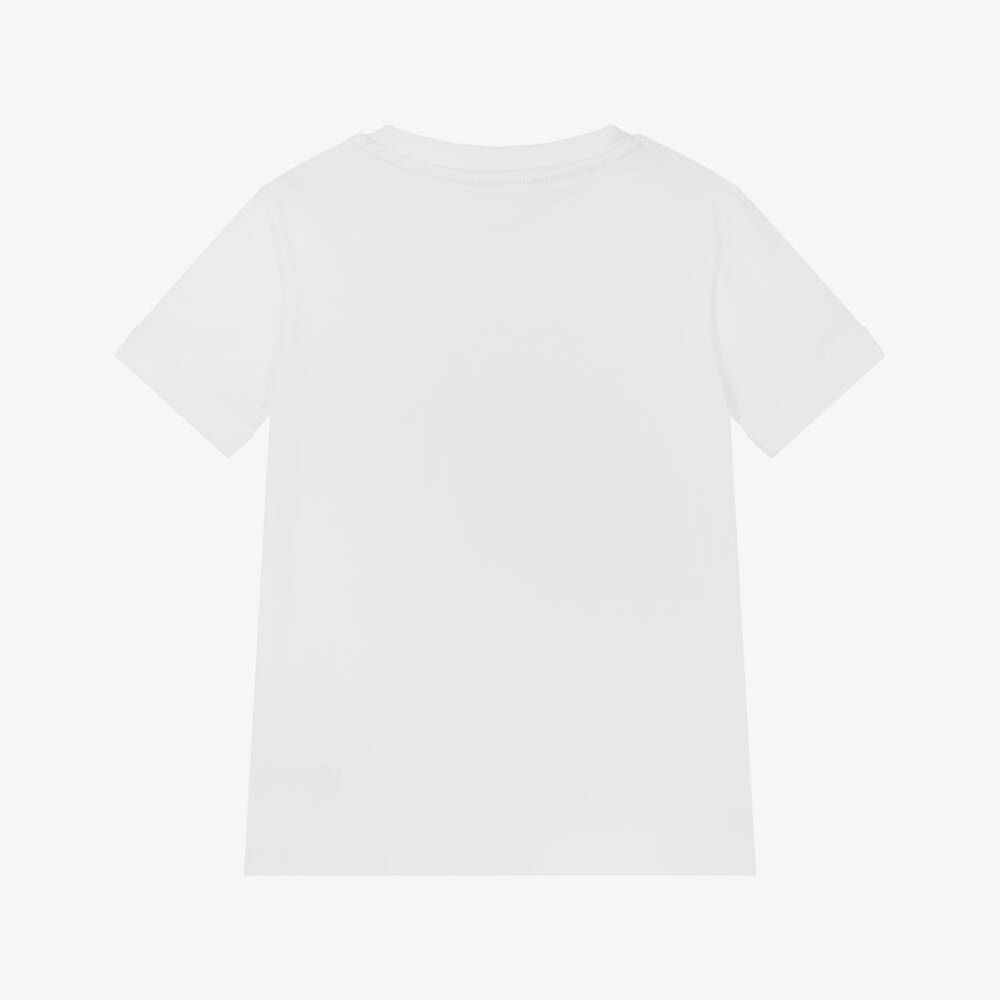 Lapin House-Мягкая белая футболка для мальчиков | Childrensalon Outlet