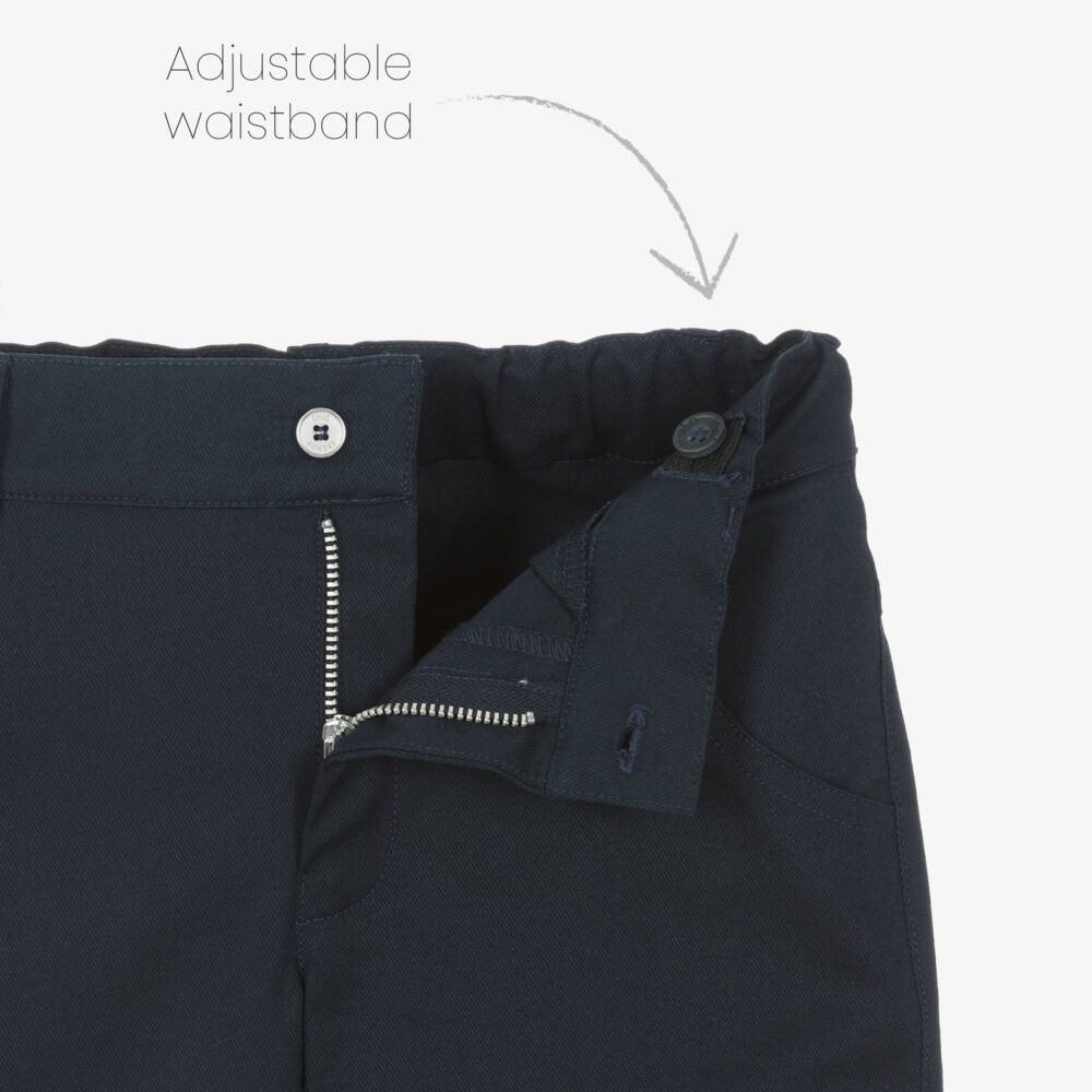 Lapin House-Classic Boys Navy & White Ensemble | Childrensalon Outlet