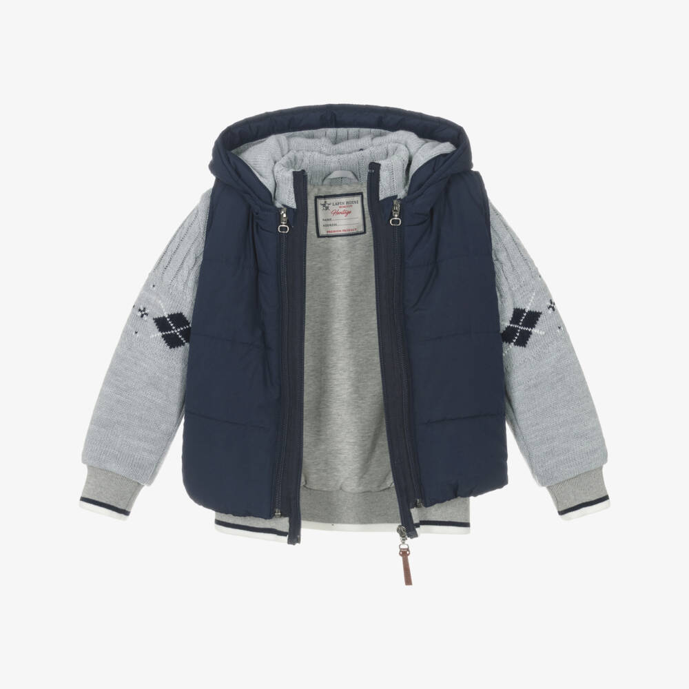 Lapin House-Gilet & Detachable Cardigan Set | Childrensalon Outlet