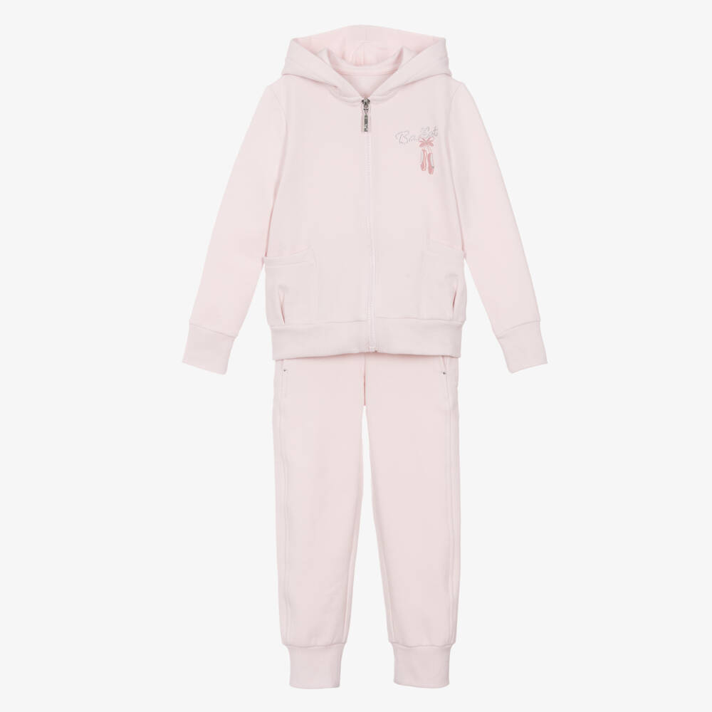 Lapin House-Girls Ballet Pink Jersey Set | Childrensalon Outlet