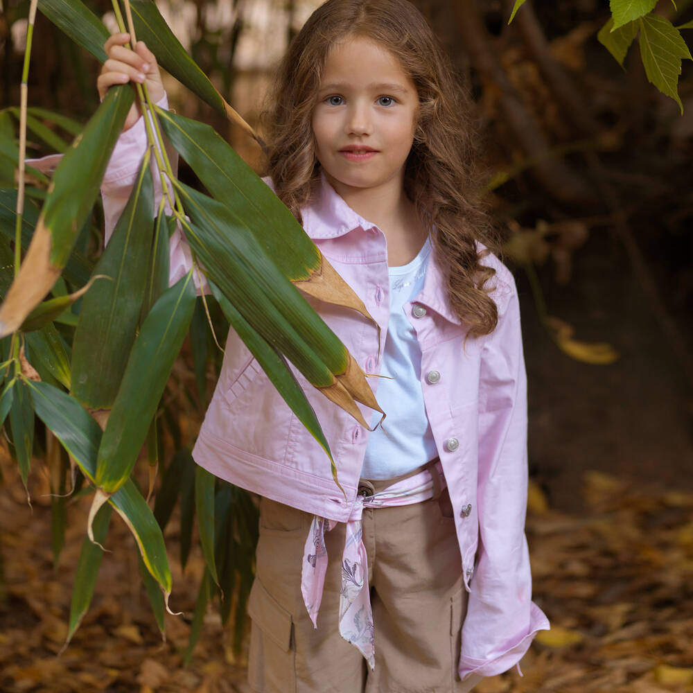 Lapin House-Бежевые брюки с карманами | Childrensalon Outlet