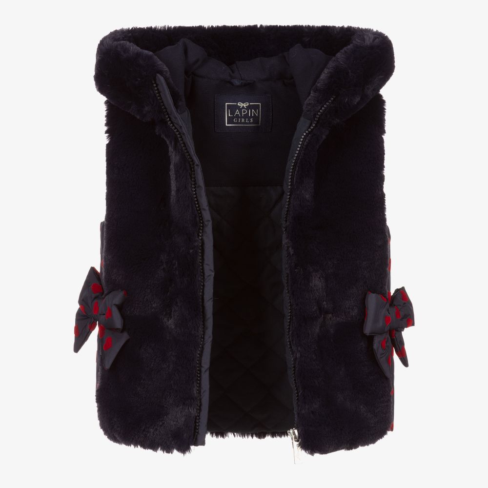 Veste sans clearance manche fourrure lapin