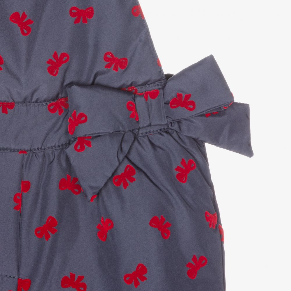 لابين هاوس-سالوبيت مبطن لون كحلي للبنات | Childrensalon Outlet