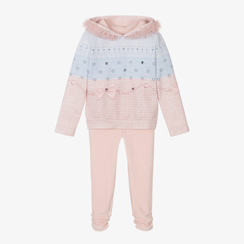 Lapin House - Leggings-Set in Blau und Rosa (M) | Childrensalon