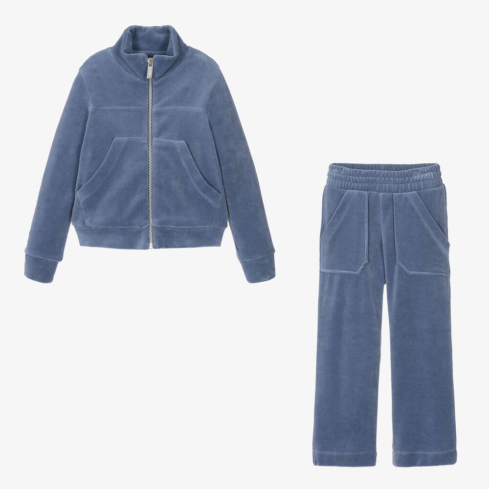 Velvet tracksuit junior cheap