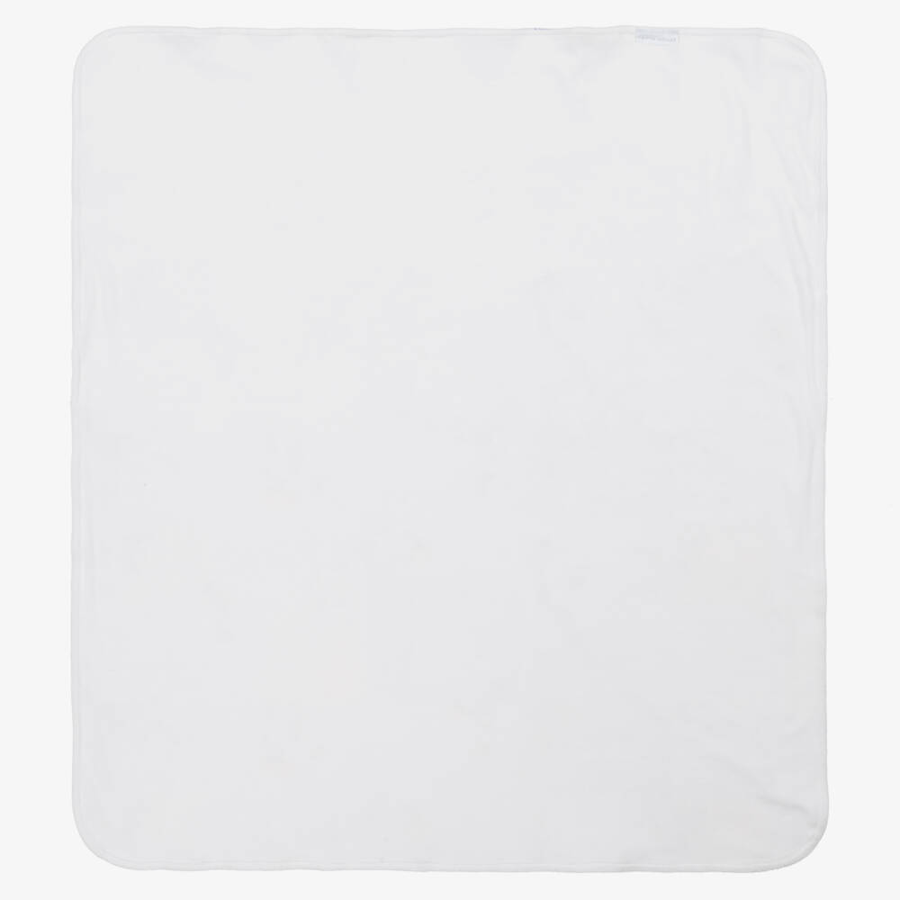 Lapin House-Girls Cotton Blue Pink Blanket | Childrensalon Outlet