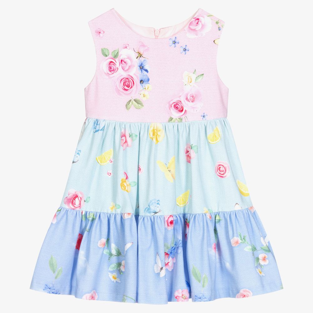 Lapin House - Girls Cotton Jersey Dress | Childrensalon