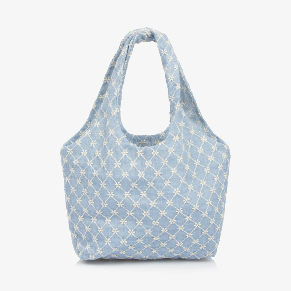 Lapin House-Нежная голубая цветочная сумка для девочек | Childrensalon Outlet