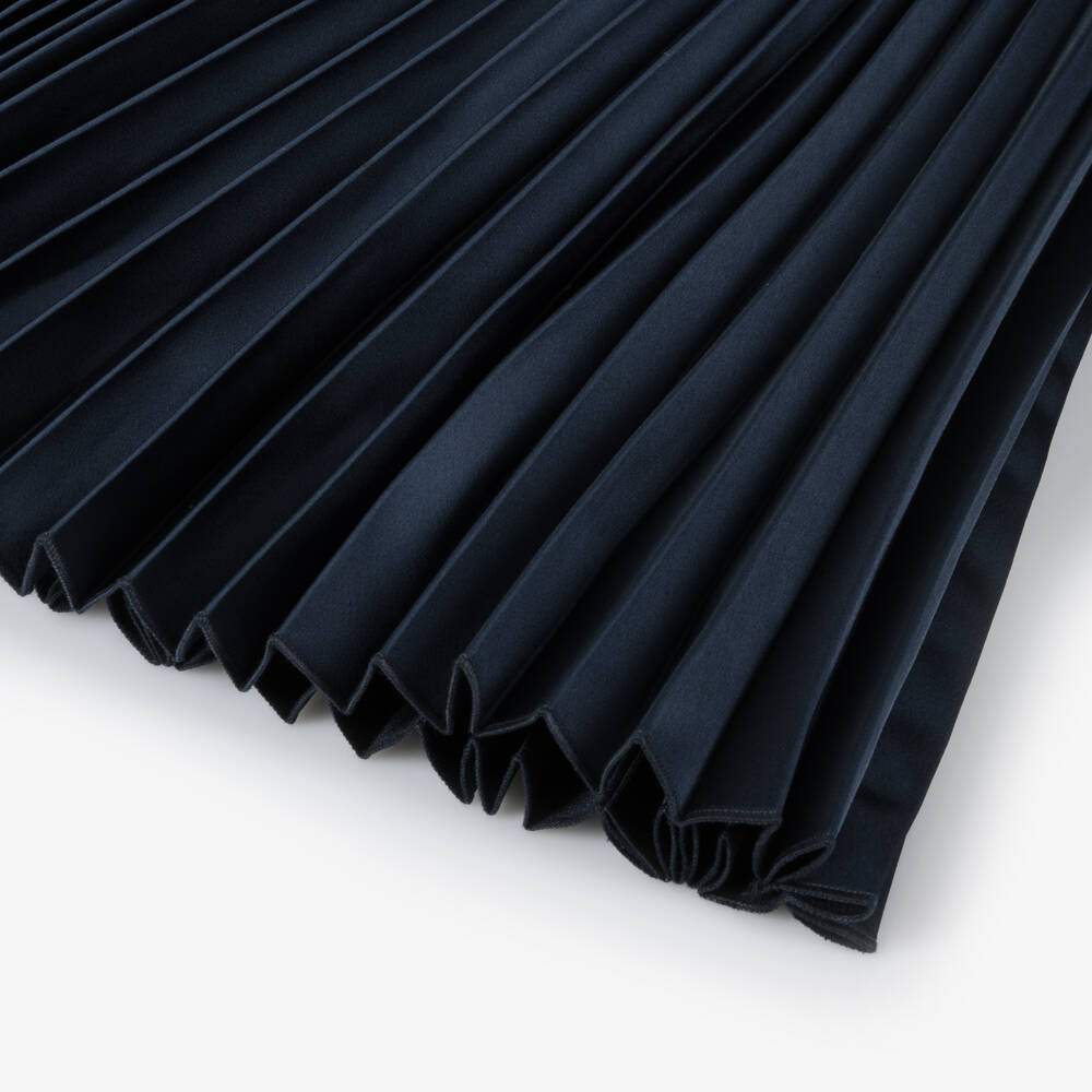 Lapin House-Girls Elegant Navy Pleated Skirt | Childrensalon Outlet