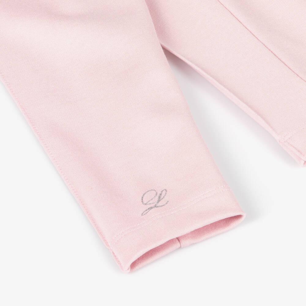 Lapin House-Girls Grey & Pink Outfit Ensemble | Childrensalon Outlet