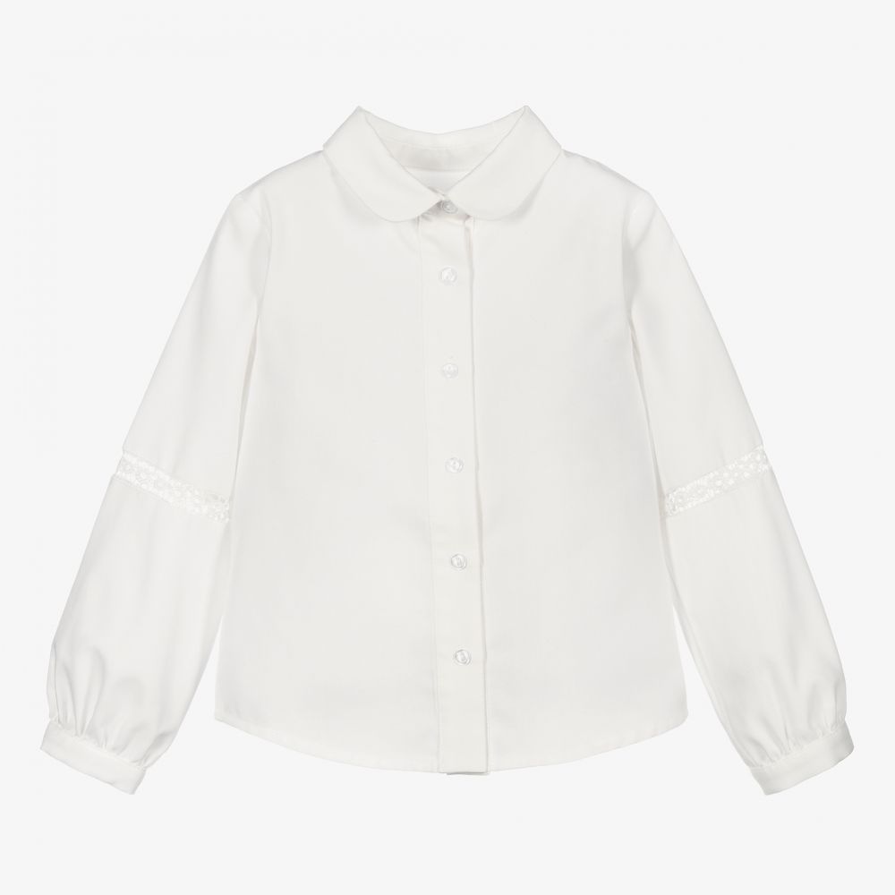 Lapin House - Кремовая блузка для девочек | Childrensalon
