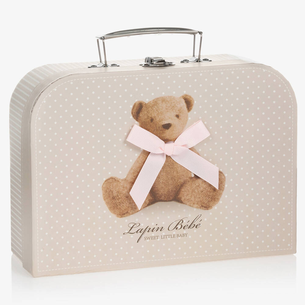 Lapin House-طقم أفرول بيبي غرو وقبعة مزيج فيسكوز محبوك لون عاجي | Childrensalon Outlet