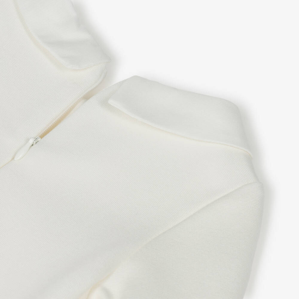 Lapin House-Girls Ivory Jersey Crossbody Bag Dress | Childrensalon Outlet