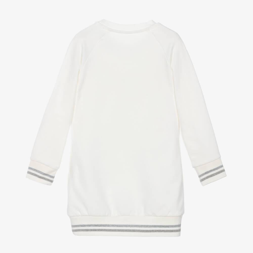 لابين هاوس-طقم فستان قطن لون عاجي | Childrensalon Outlet