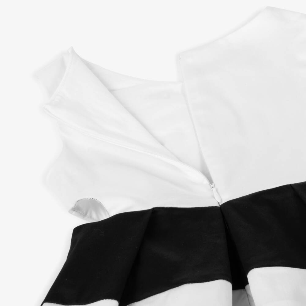 Lapin House-Платье из хлопка в морскую полоску для девочек | Childrensalon Outlet