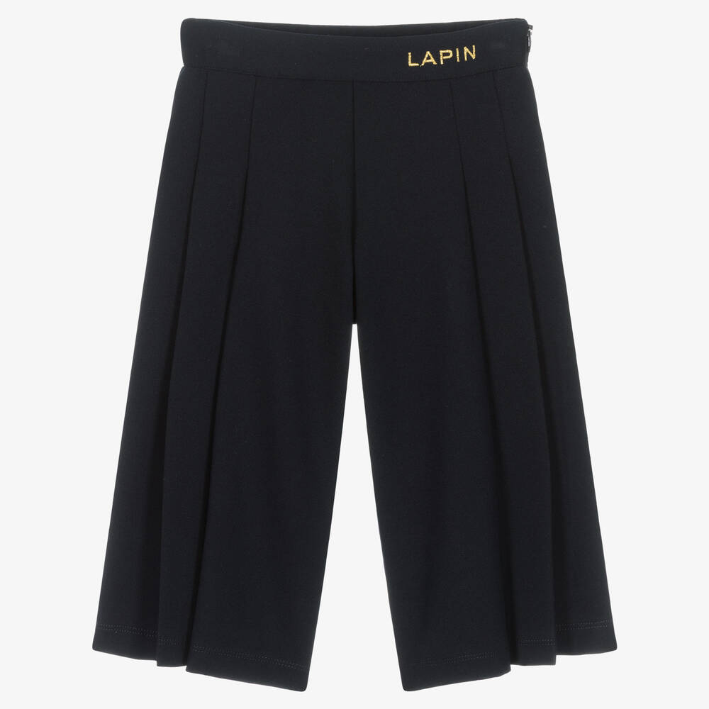 Lapin House - Navyblaue Culotte aus Jersey | Childrensalon