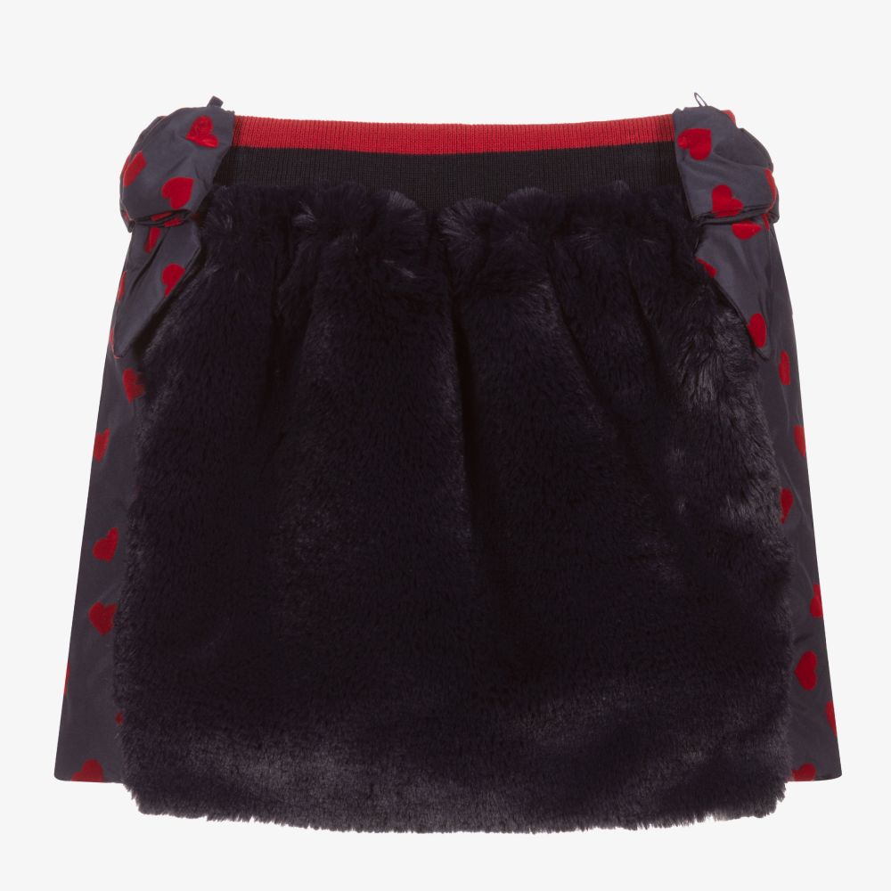 لابين هاوس-تنورة ميني مبطنة لون كحلي | Childrensalon Outlet