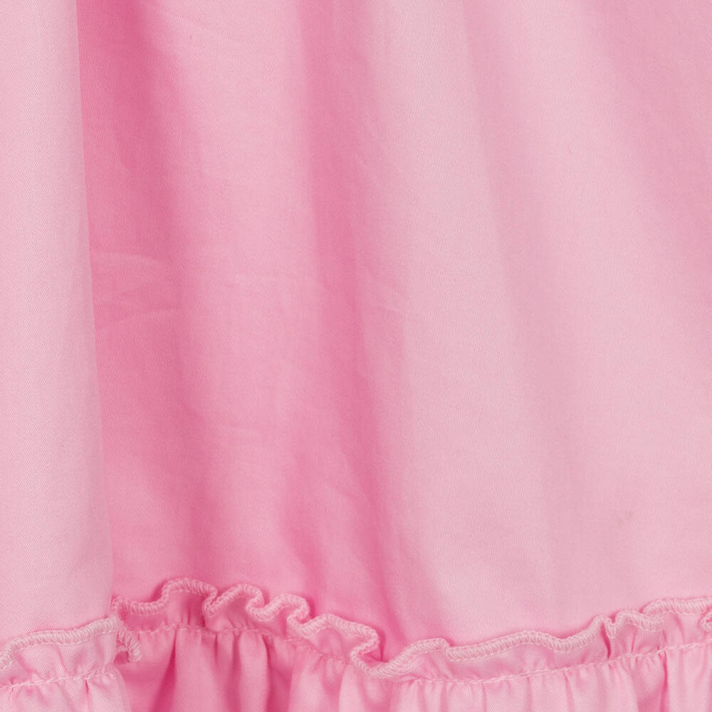Lapin House-Girls Pink Cotton Dress | Childrensalon Outlet