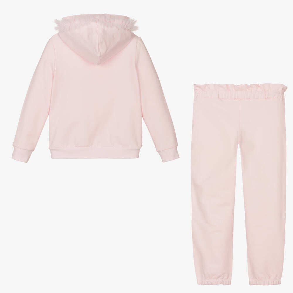 Lapin House-Розовый спортивный костюм из хлопкового джерси | Childrensalon Outlet