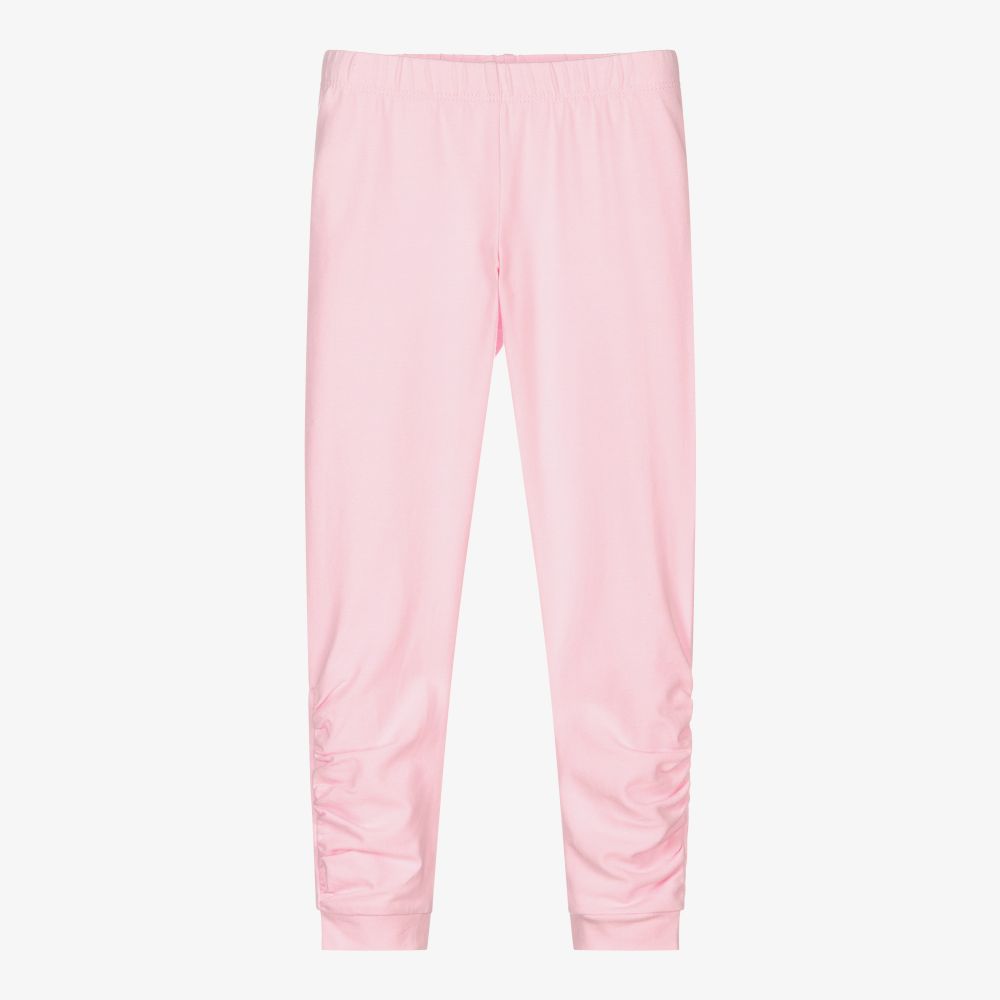 Lapin House-Girls Pink Cotton Leggings | Childrensalon Outlet