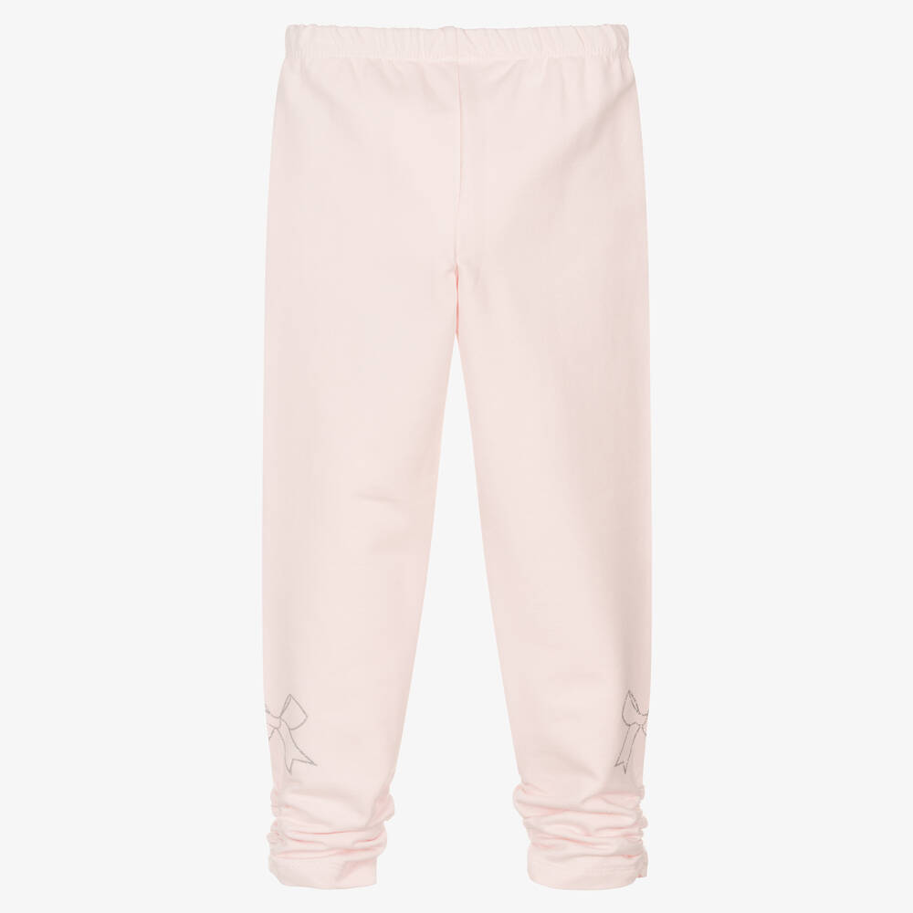 Lapin House-Girls Pink Cotton Leggings | Childrensalon Outlet