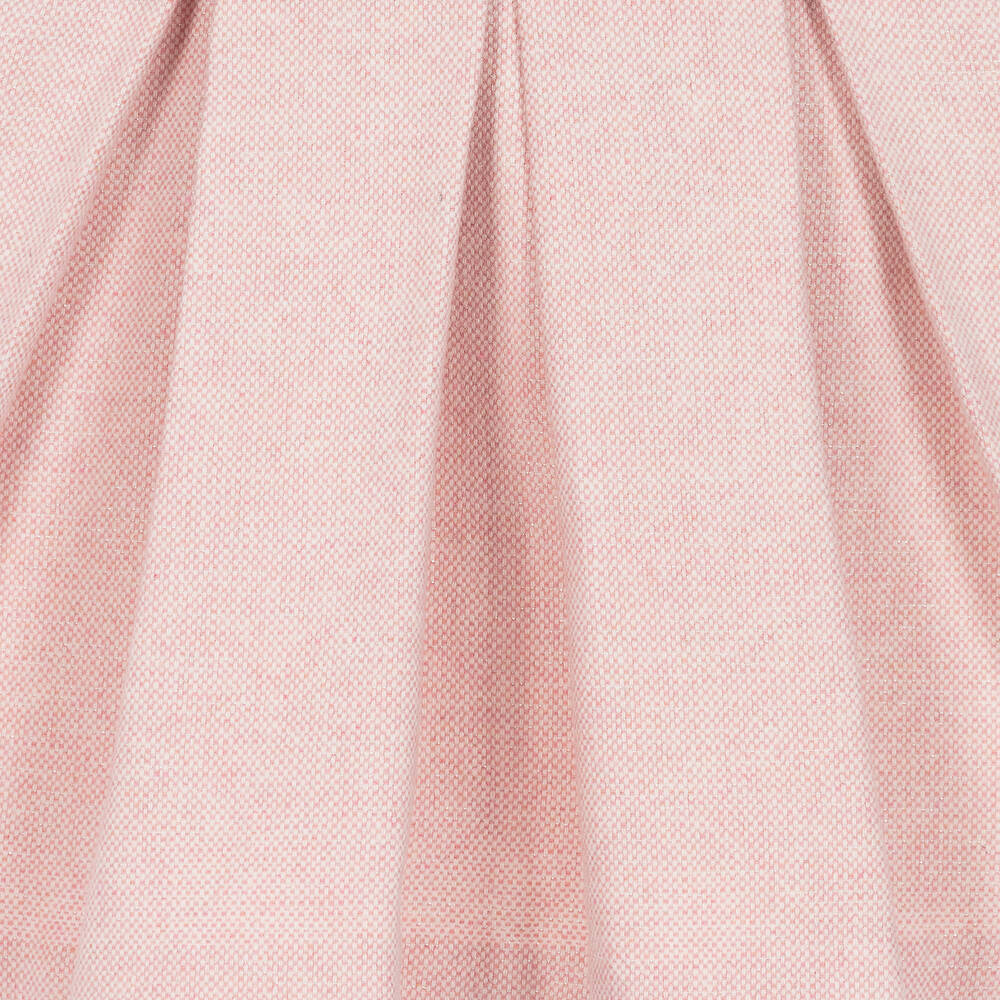 Lapin House-Girls Pink Floral Cotton Stripes Dress | Childrensalon Outlet