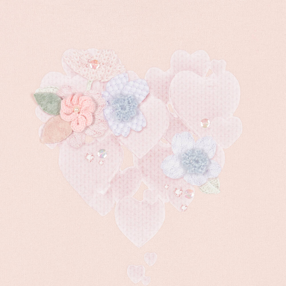 Lapin House-Girls Pink Milano Jersey Dress | Childrensalon Outlet