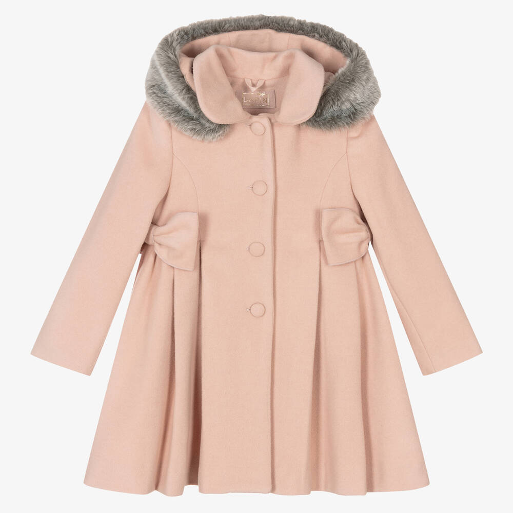 Lapin House - Manteau laine cachemire fille | Childrensalon