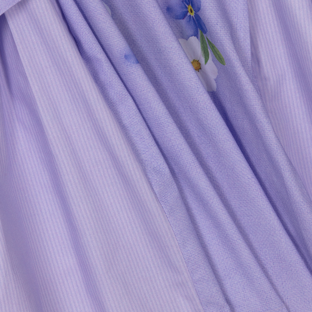 Lapin House-Girls Purple Cotton Dress | Childrensalon Outlet
