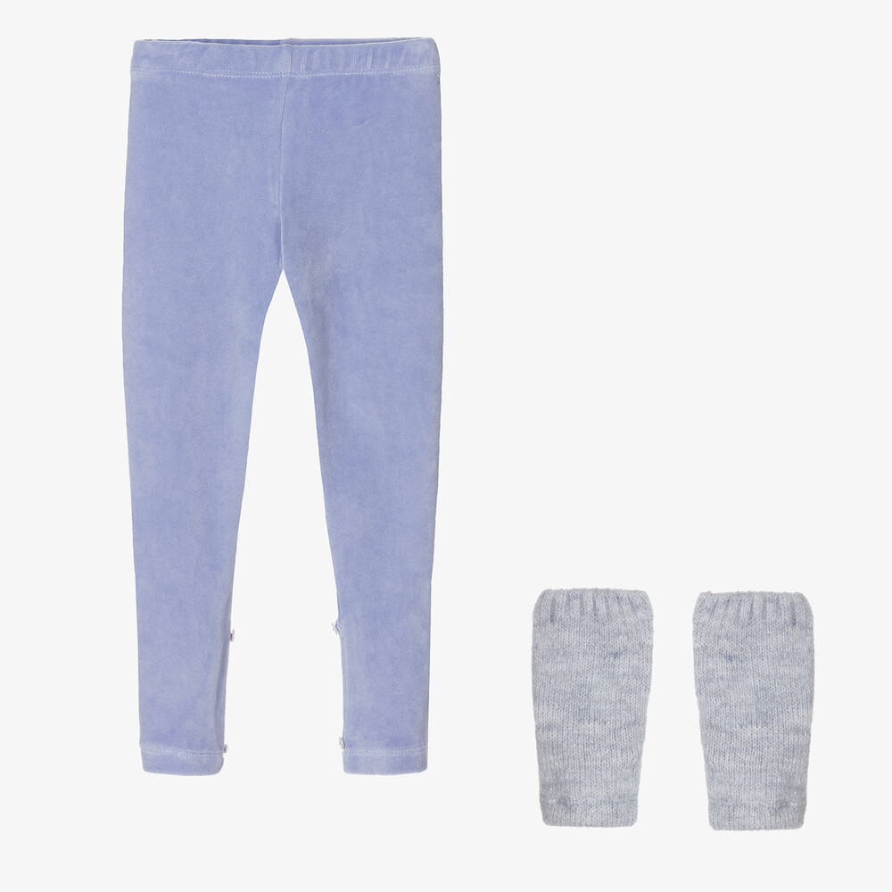 Legging best sale violet fille